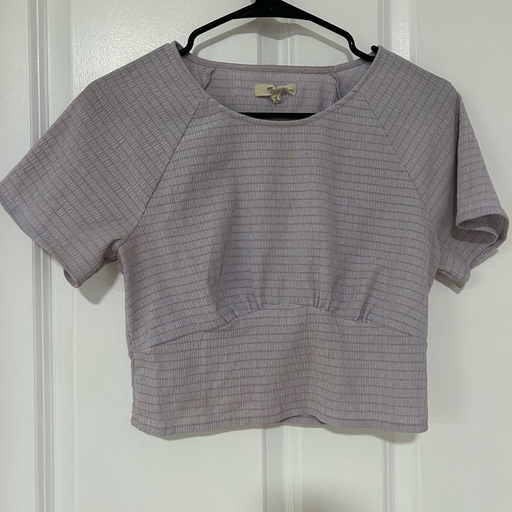 Light Purple Madewell top